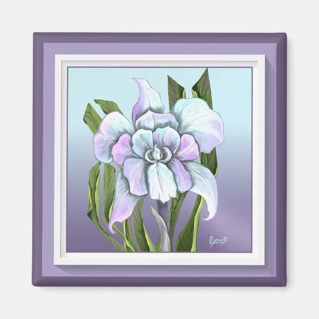 Smeraldo blommagnet magnet (Framsidan)