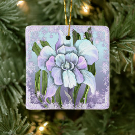 Smeraldo-blomman Ceramic Ornament