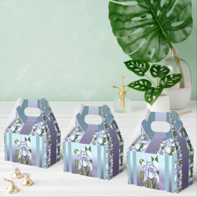 Smeraldo blommönsterlåda presentaskar (Multipel)