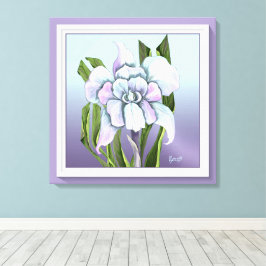 Smeraldo-blommor Canvastryck