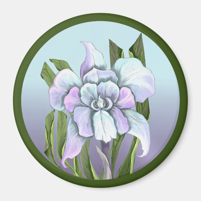 Smeraldo Blommor Magnet (Framsidan)