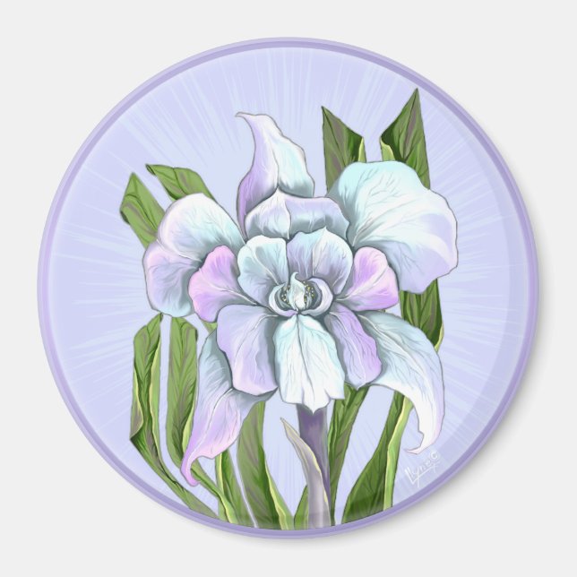 Smeraldo Blommor Magnet (Framsidan)