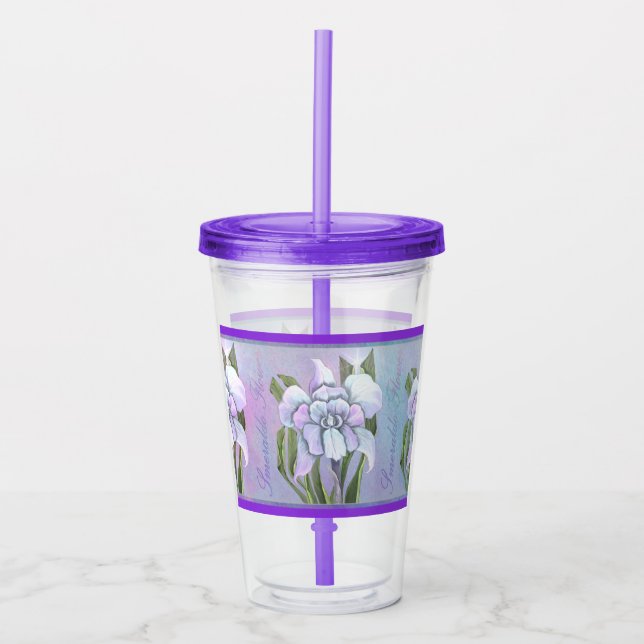 Smeraldo-blommor Take Away Mugg (Framsida)