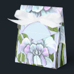 Smeraldo Blomster Favor Box Presentaskar<br><div class="desc">BLOMMAN i min lila värld : den mytiska Smeraldo-blomman (med sina mycket speciella blad... ) Enligt en gammal italiensk legend symboliserar denna fantasiblomma en ouppriktig hemlig kärlek på grund av rädslan för att bli avvisad. Det är ämnet för en sång av min favorit globala K-pop-grupp : de använder denna blomma...</div>