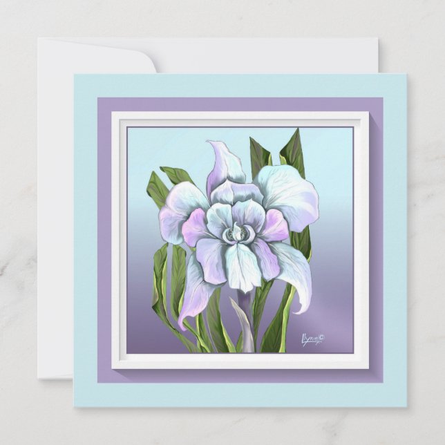 Smeraldo Flower Tack Kort (Framsida)