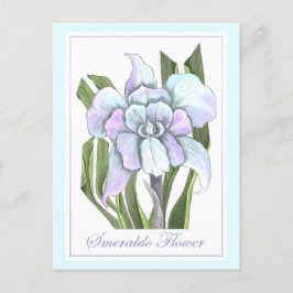 Smeraldo Flower vycard Vykort