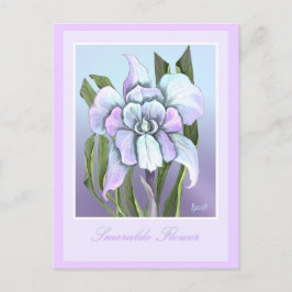 Smeraldo Flower vycard Vykort