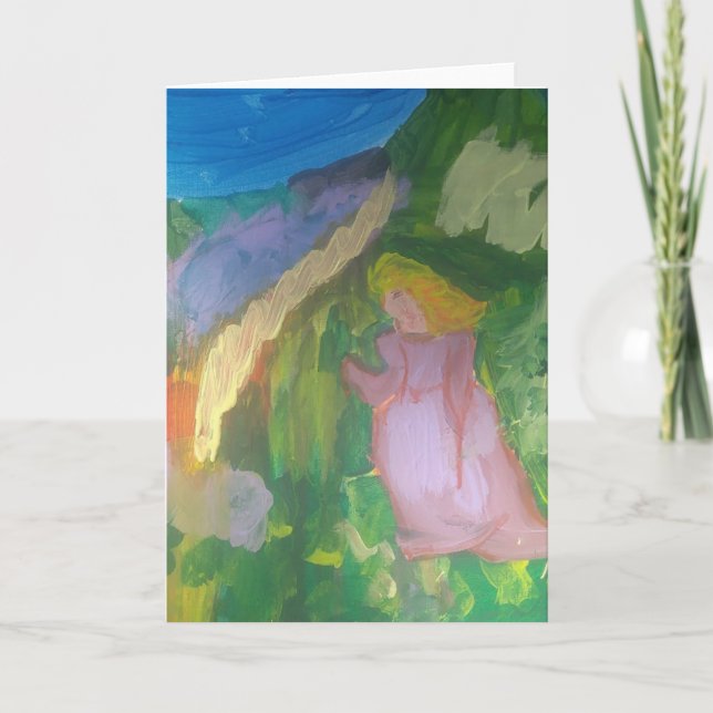 Smeraldo galleri" Mademoiselle Gachet i trädgården Kort (Framsida)