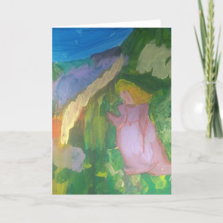Smeraldo galleri" Mademoiselle Gachet i trädgården Kort