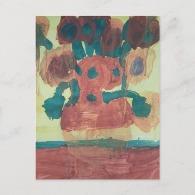 Smeraldo Gallery "SunblommInterpretation" Vykort (Framsida)