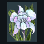 Smeraldo Poster<br><div class="desc">FLOWER of my Lila World: Mythical Smeraldo Flower (med sina mycket speciella löv... ) Enligt en gammal italiensk legend symboliserar denna fantastiska blomma ett okänt hemligt kärlek på grund av rädslan för att bli avvisad. Det är subjekt i en sång i min favoritglobala K-popgrupp: de användor den här blomman som...</div>