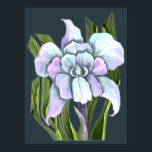 Smeraldo Poster<br><div class="desc">FLOWER of my Lila World: Mythical Smeraldo Flower (med sina mycket speciella löv... ) Enligt en gammal italiensk legend symboliserar denna fantastiska blomma ett okänt hemligt kärlek på grund av rädslan för att bli avvisad. Det är subjekt i en sång i min favoritglobala K-popgrupp: de användor den här blomman som...</div>