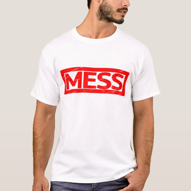 Smess-stämpel T Shirt (Framsida)