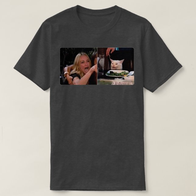 Smeta ut katten t shirt (Design framsida)