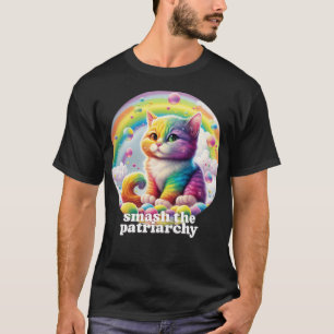 Smeta ut patriarkatets Cute Kitten design T Shirt