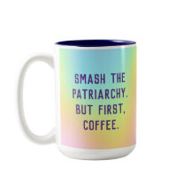 "Smeta ut patriarkin. Men först, kaffe."