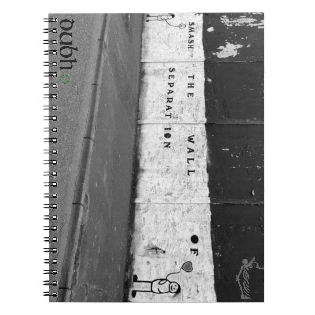 Smeta ut separationsmuren anteckningsbok (Framsidan)