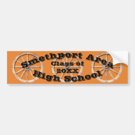 Smethport High School Class of 20XX Bumper Sticker Bildekal