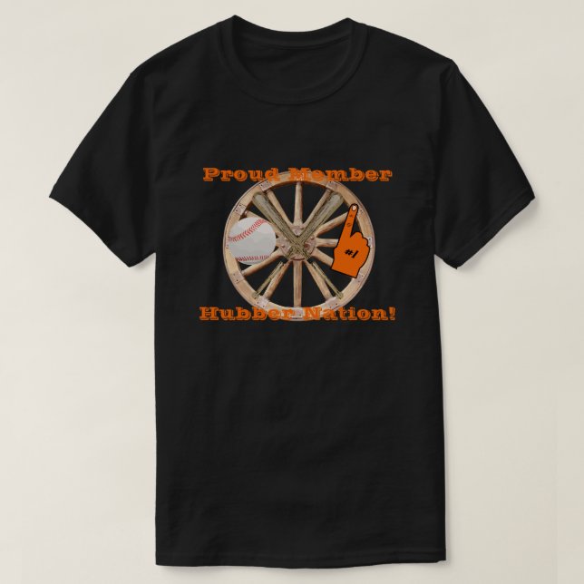 Smethport Hubber Nation Baseball Softball Fläkt DK T Shirt (Design framsida)