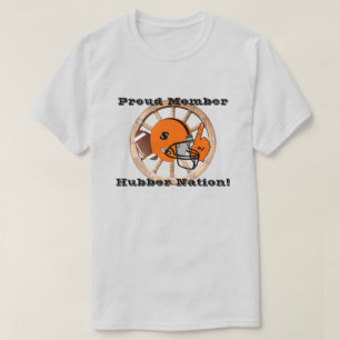 Smethport Hubbers Hubber Nation Football Helmet LT T Shirt