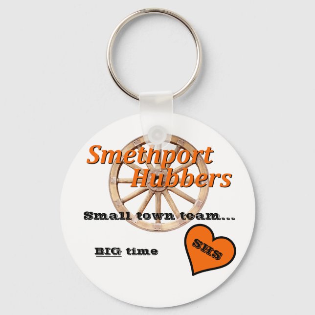 Smethport Hubbers Small Town Team Fläkt Nyckelring (Framsida)