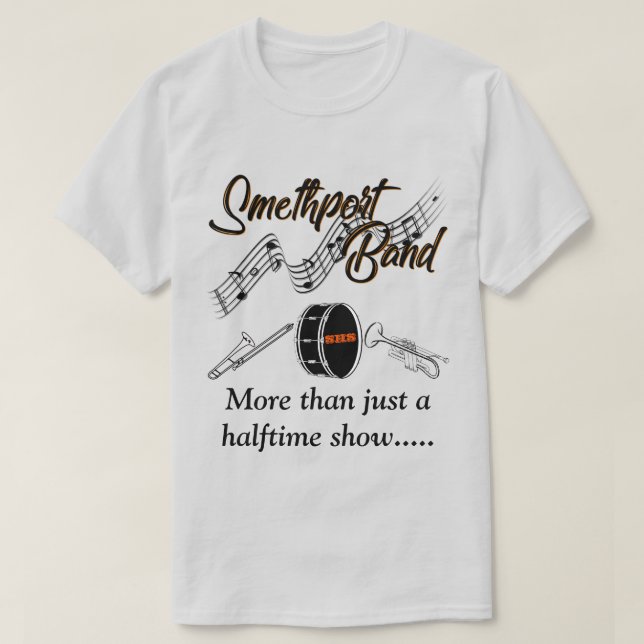Smetport Band Supporter Light Shirt T Shirt (Design framsida)