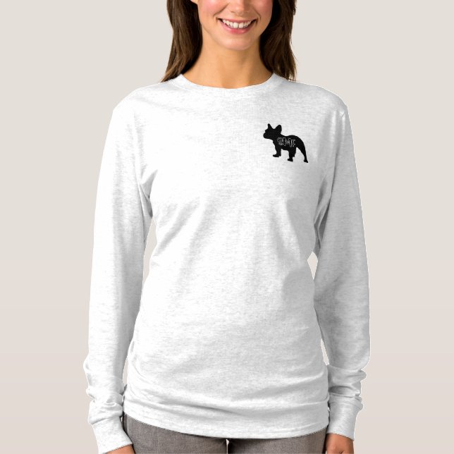 SMF-disposition L-chest och rundtur bakåt T Shirt (Framsida)