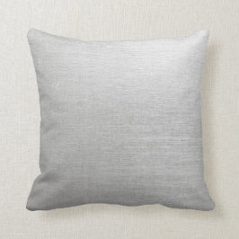 SMGG SILVER METALLIC GRÅTT GRÅTT BAKGRUND WALLPAP KUDDE