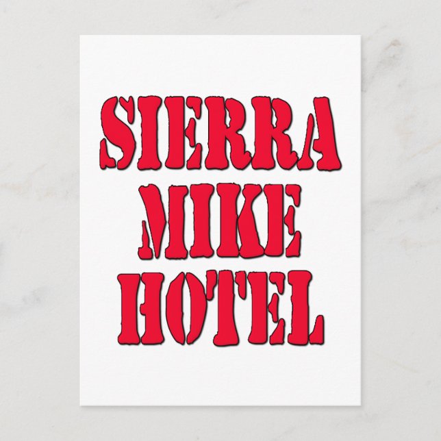 SMH skakar mitt huvud Vykort (Framsida)