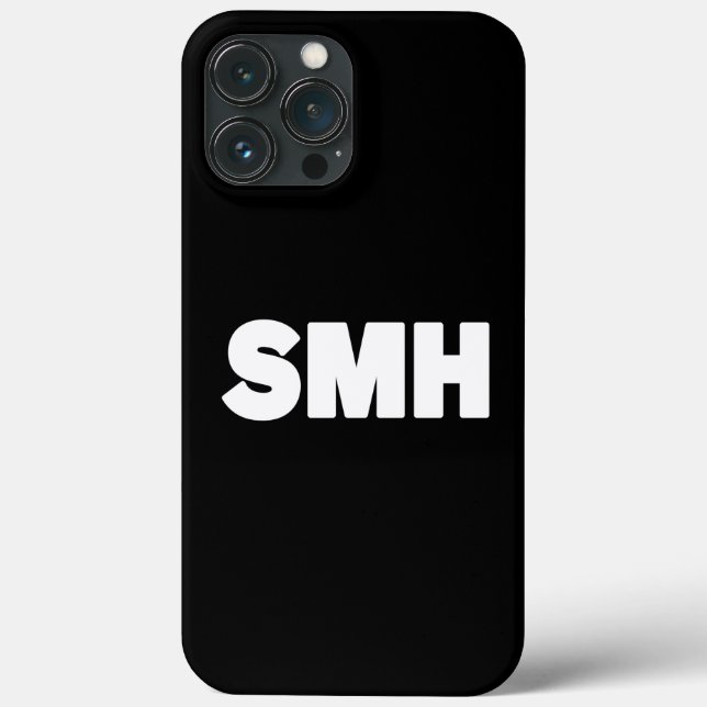 SMH | Text Slang Fodral-Mate iphone case (Baksida)