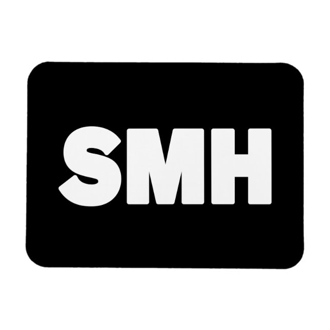 SMH | Text Slang Magnet (Horisontell)