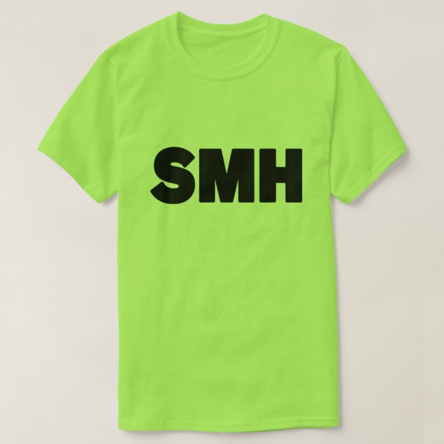 SMH | Text Slang T Shirt (Design framsida)