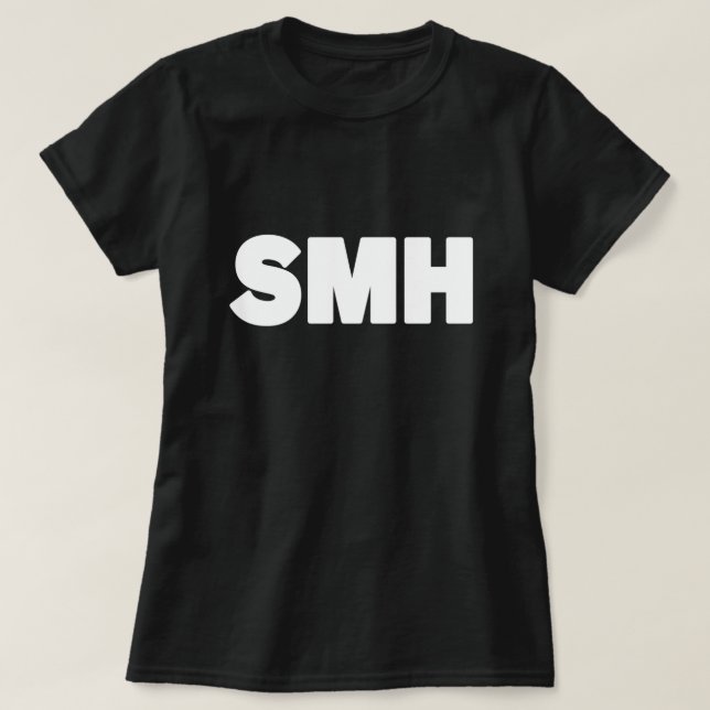 SMH | Text Slang T-Shirt (Design framsida)