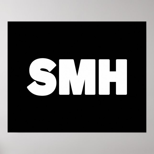 SMH | Textslang Poster (Framsidan)