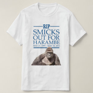 Smicks ut för Harambe T-shirt