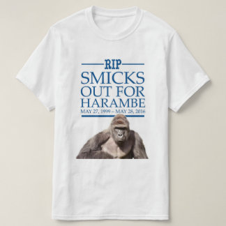 Smicks ut för Harambe T-shirt