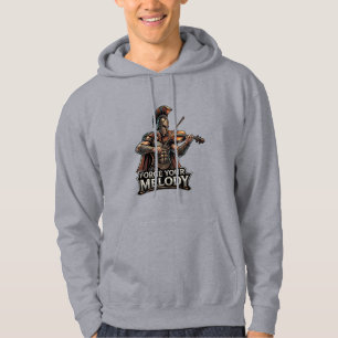 Smid din melodi – Spartansk violinist Hoodie