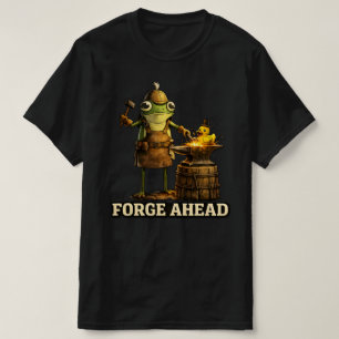 Smida Fram Hantverkargroda & Glödande Gnistor Kons T Shirt