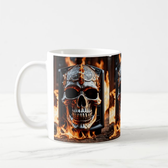 Smidd i brand: Skullet Ljud Kaffemugg (Vänster)