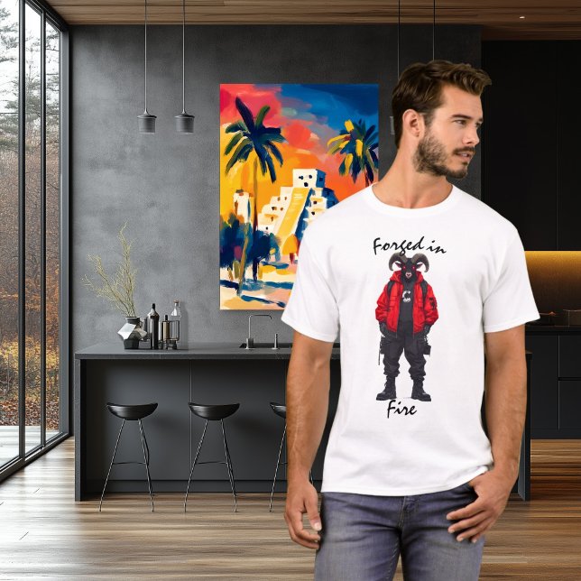 Smidd i eldkrigarens taktiska utrustning T-shirt  (Skapare uppladdad)