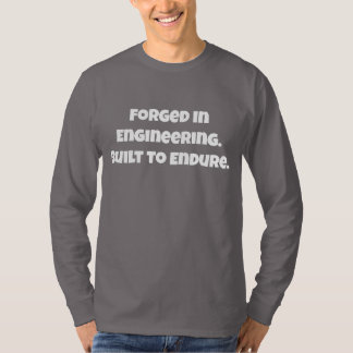 Smidd i teknik Byggd för att hålla t-shirt