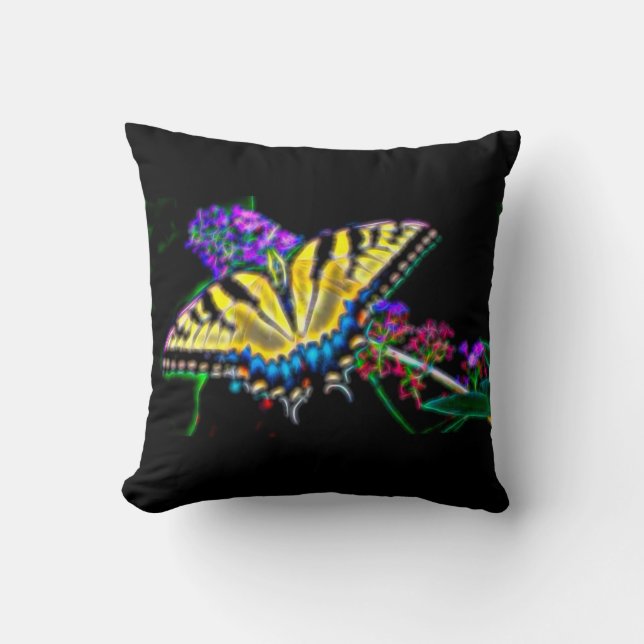 Smidda fjärilsmusslor Pillow Kudde (Framsida)