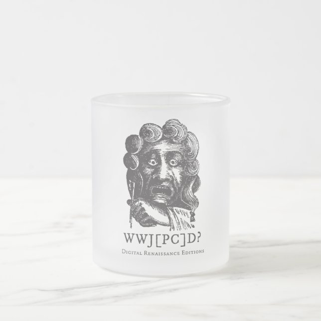 Smiderns Dilemma Frostad Glasmugg (Center)