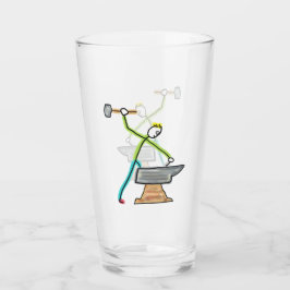 Smides Stickman Glaskopp