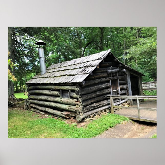 Smideshytta vid Mabry Mill, Virginia Poster (Framsidan)