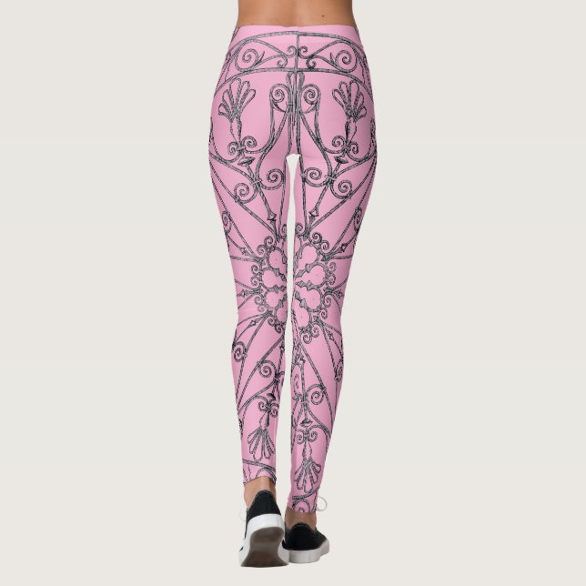 Smidesjärn - Konst Leggings (Baksida)
