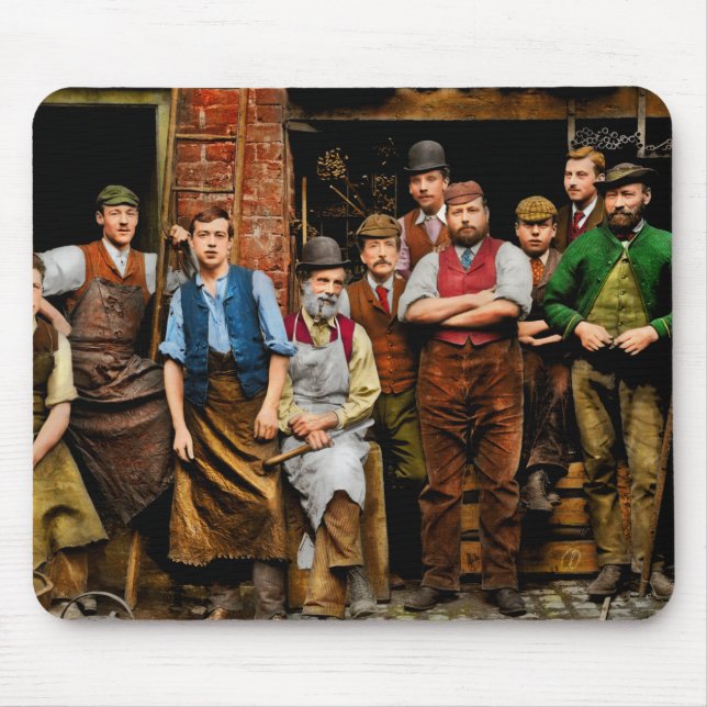 Smidesmästare - Järnhandlarna i Maidenhead 1900 Musmatta (Framsidan)