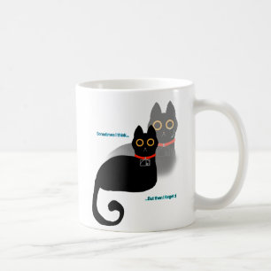 Smidgfull svart kafékaffe Mugg 11 oz