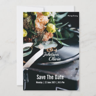 Smidig filmtäckning för bröllopsinbjudan inbjudningar