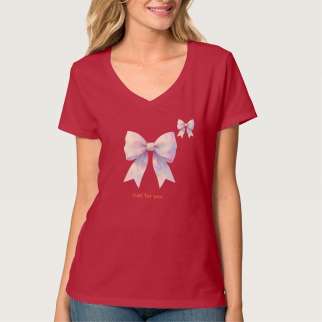 Smidig regnbågdrömssnöre t shirt (Framsida)